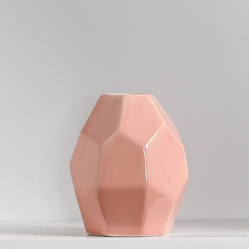Geometrische Moderne Keramische Vase Brehn