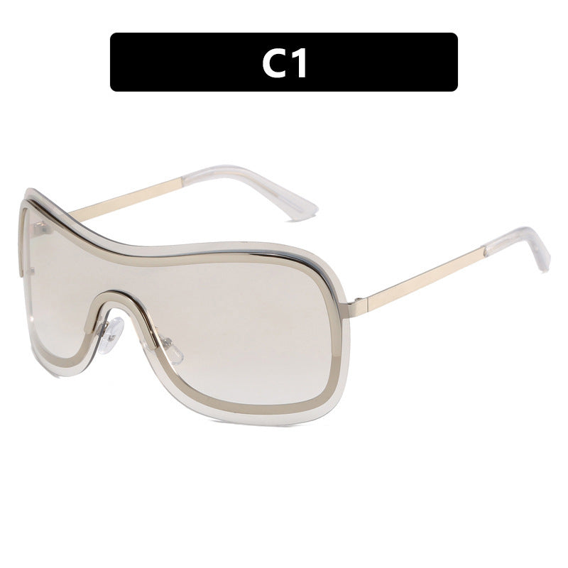 Damen sportliche Oversized-Sonnenbrille mit elegantem Design Brehn