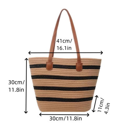 Geräumige Mackramee Tote-Tasche Brehn