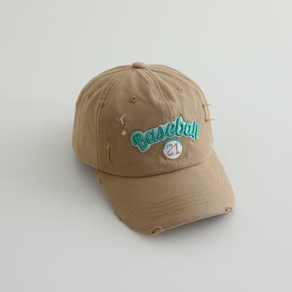Herren Vintage Baumwoll-Baseballmütze Brehn