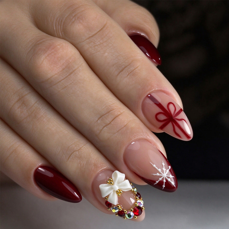 Festliches Urlaubsthema Druck-Nagelset Brehn