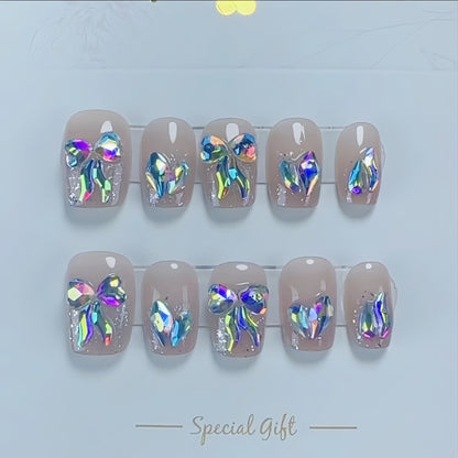 Künstlerisches Strass-Nagelkunst-Set Brehn