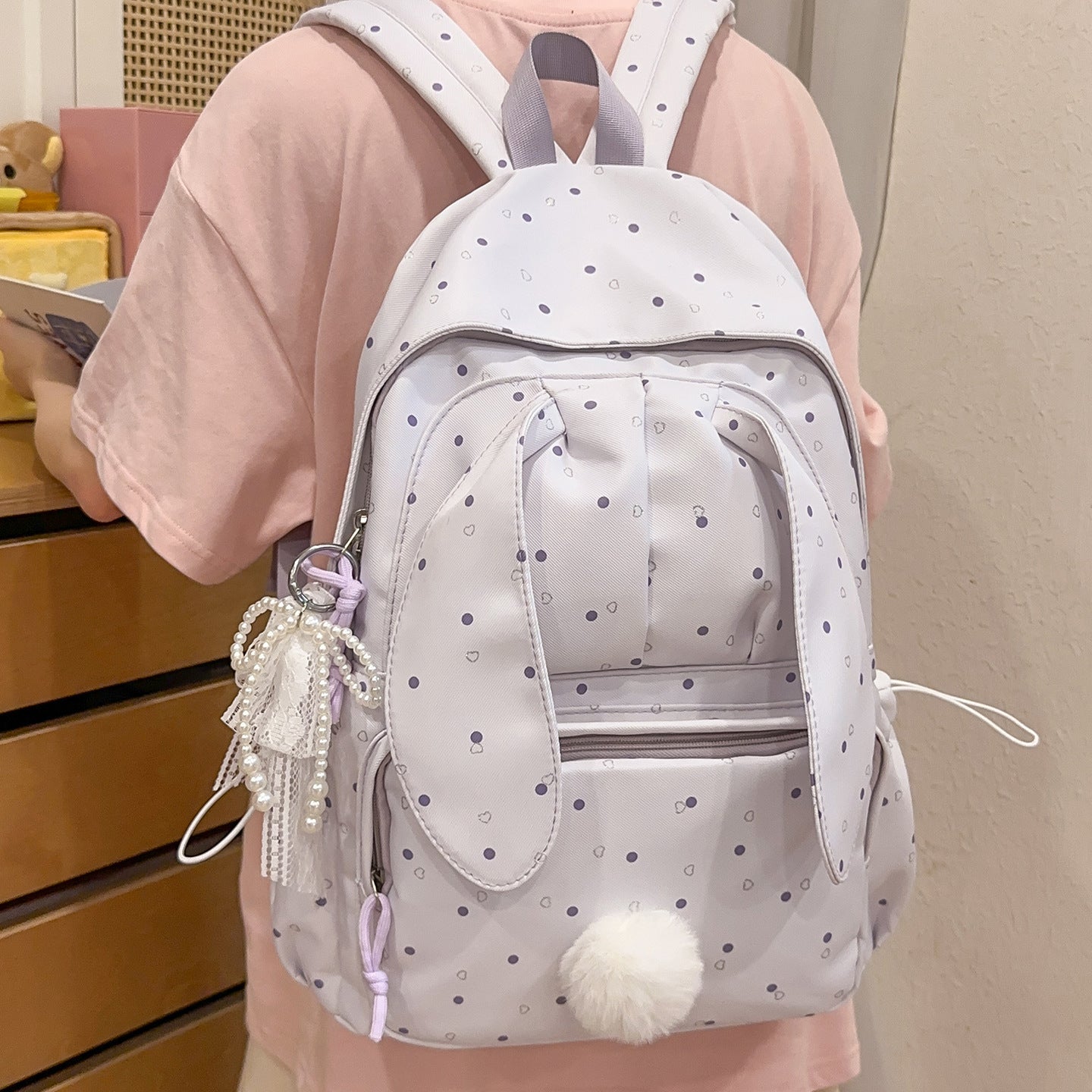 Liebliche Rucksack im Hasen-Thema