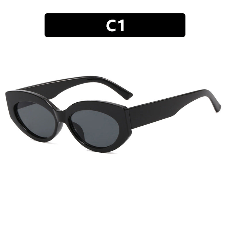 Damen Cat-Eye Sonnenbrille im stilvollen Kunststoffdesign Brehn