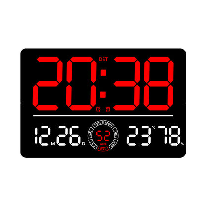 Digitaler Multifunktionswecker mit Hygrometer und Temperaturanzeige Brehn