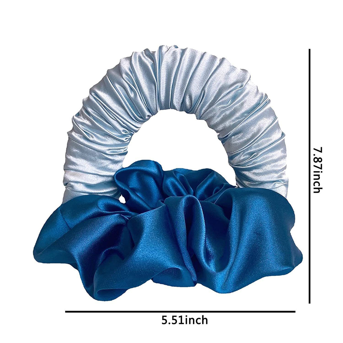Luxuriöse Satin-Haargummis