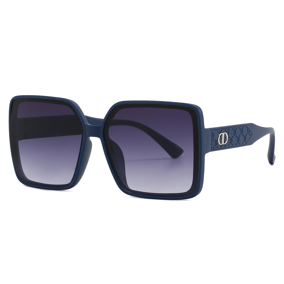 Damen modische quadratische Sonnenbrille mit transparentem Design Brehn