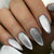 Glamouröse schimmernde Press-On-Nagelspitzen Brehn