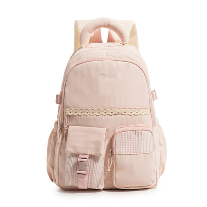 Stylischer multifunktionaler Rucksack mit Spitzenakzenten Brehn