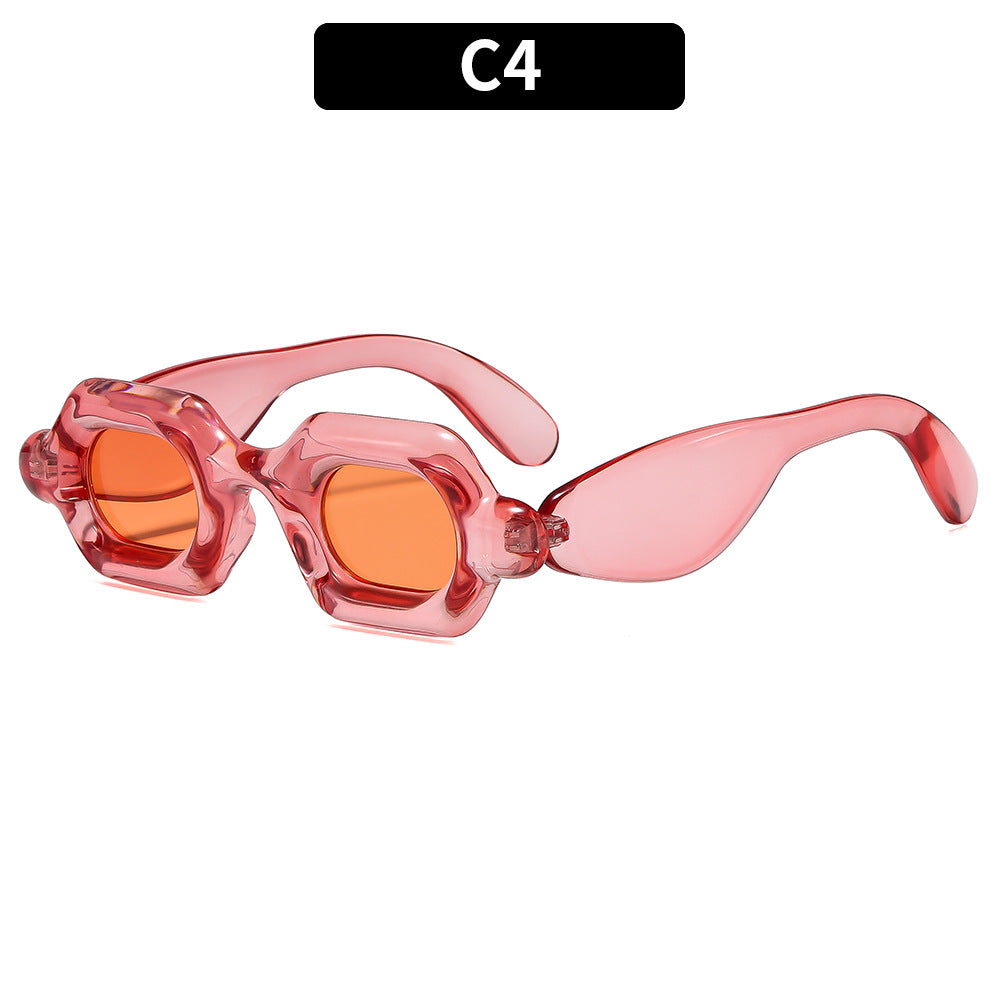 Einzigartige Geometrische Rahmenbrille