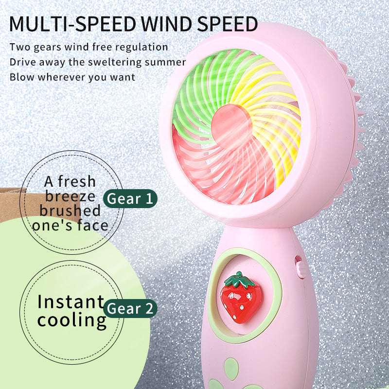 Unisex Tragbarer Handventilator mit verspieltem Tierdesign Brehn