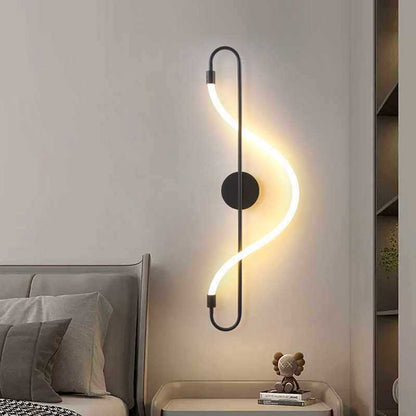 Künstlerische LED-Wandlampe
