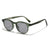 Damen runde modische Sonnenbrille mit UV-Schutz Brehn