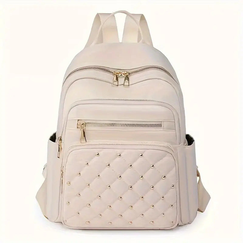 Eleganter gesteppten Multi-Taschen-Rucksack