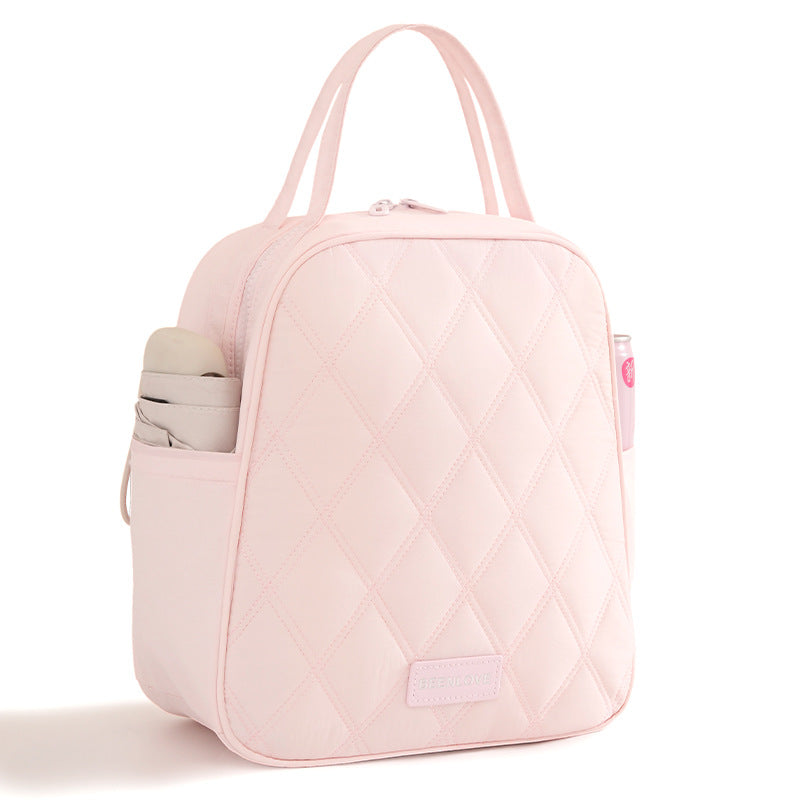 Isolierte gesteppte Lunch-Tasche Brehn
