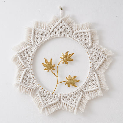 Dekorative Macramé Wandkunst Brehn