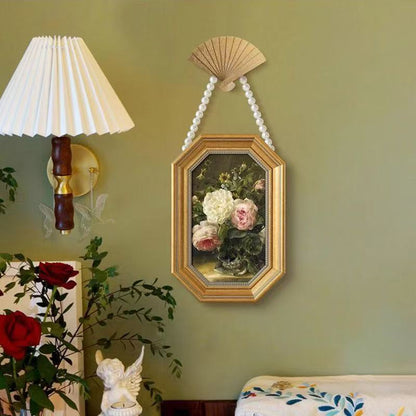 Dekorative Blumenmuster Wandkunst