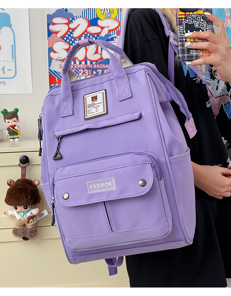 Multifunktionaler Rucksack mit Stilvollem Design und Praktischen Fächern Brehn