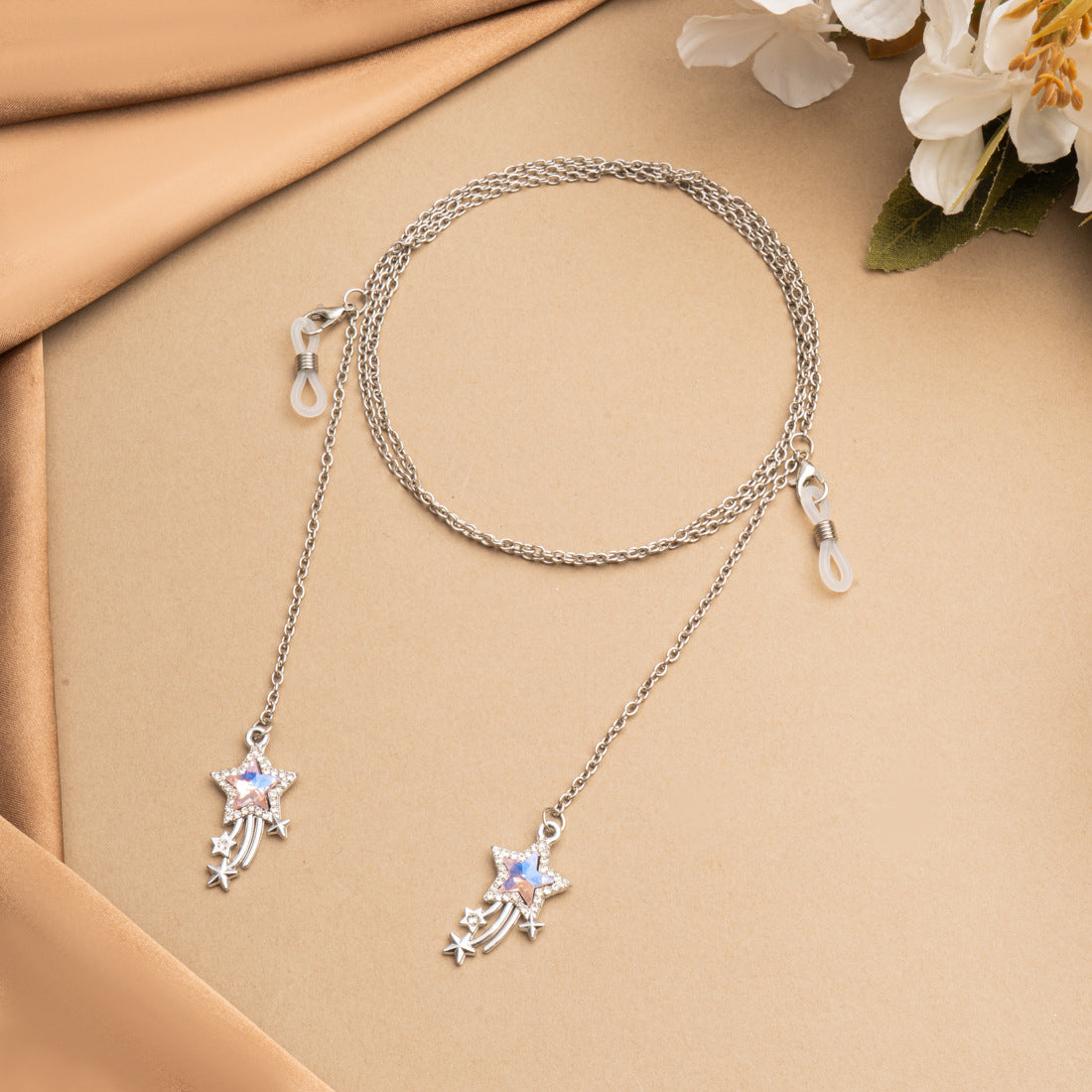 Floral Charm Brillen Kette Brehn