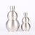 Damen Edelstahl-Wasserflasche mit trendigem Leder-Gurt Brehn