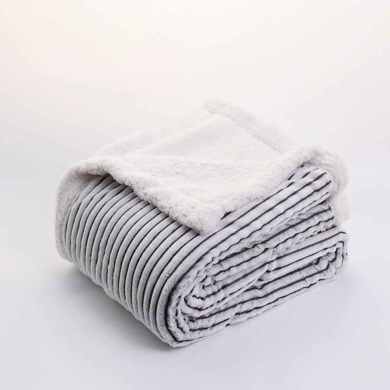 Damen luxuriöse und weiche Kuscheldecke mit samtiger Oberfläche Brehn