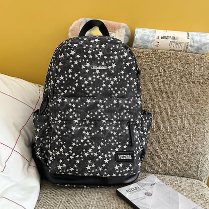 Stylische Stern-gedruckte Freizeit-Rucksack Brehn