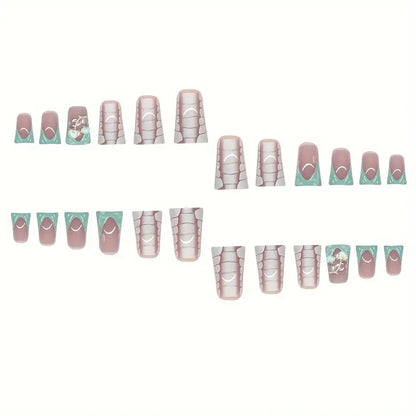 Künstlerische 3D-Nagelkunstverlängerungen Brehn