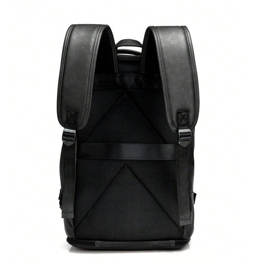 Premium Leder Rolltop Rucksack