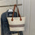 Umweltfreundliche handgewebte Strandtasche Brehn
