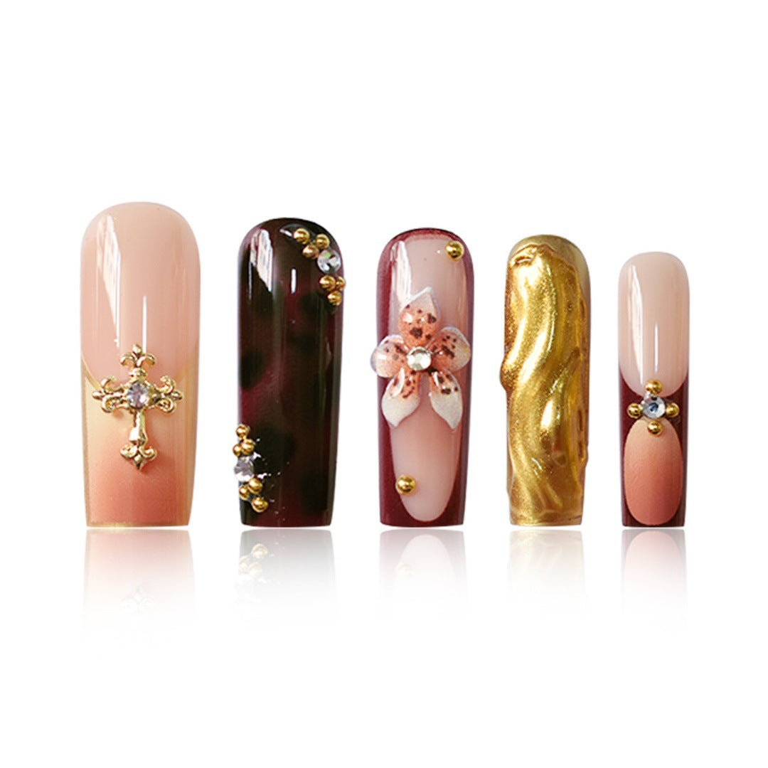 Ornate Press-On Nail Art Extensions Brehn