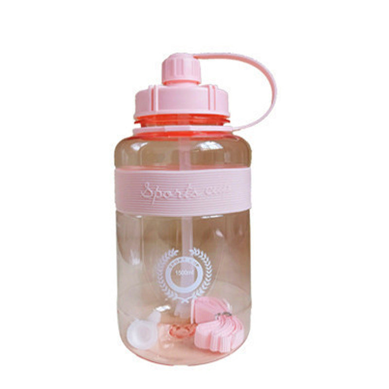 Unisex Hochvolumige Sport-Trinkflasche mit praktischer Deckelöffnung Brehn