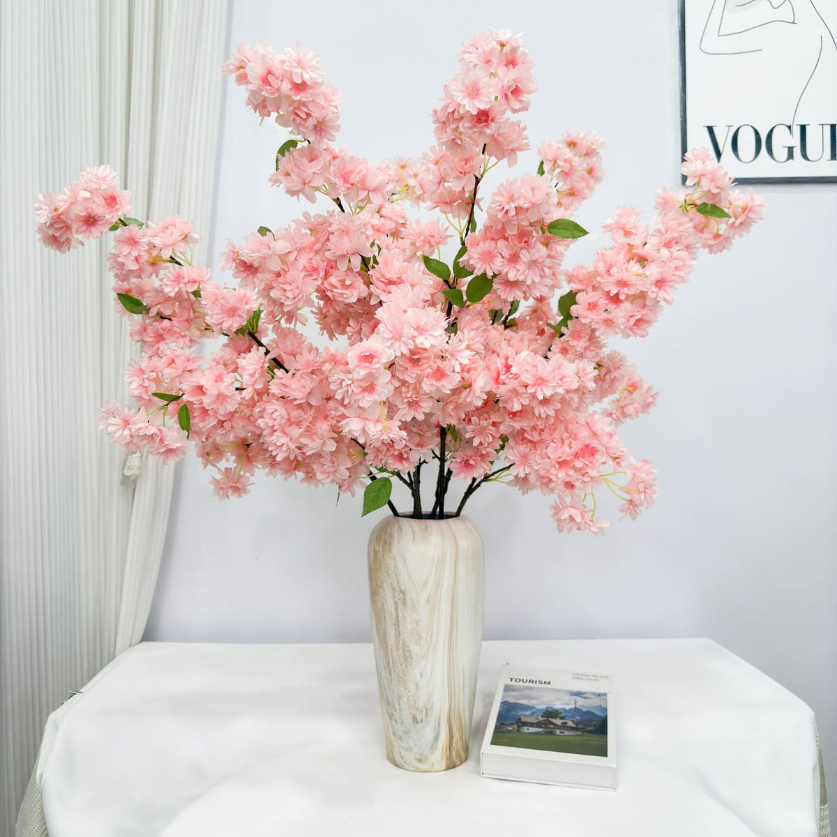 Stilvolle Blumen Dekoration