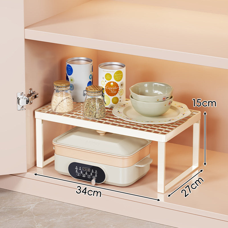 Belüfteter Metallgitter-Schrankregal-Organizer-Rack