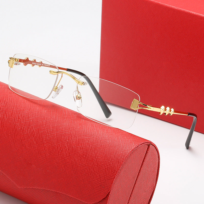 Damen modische Retro-Sonnenbrille mit luxuriösem Metallrahmen und polarisierenden Gläsern Brehn