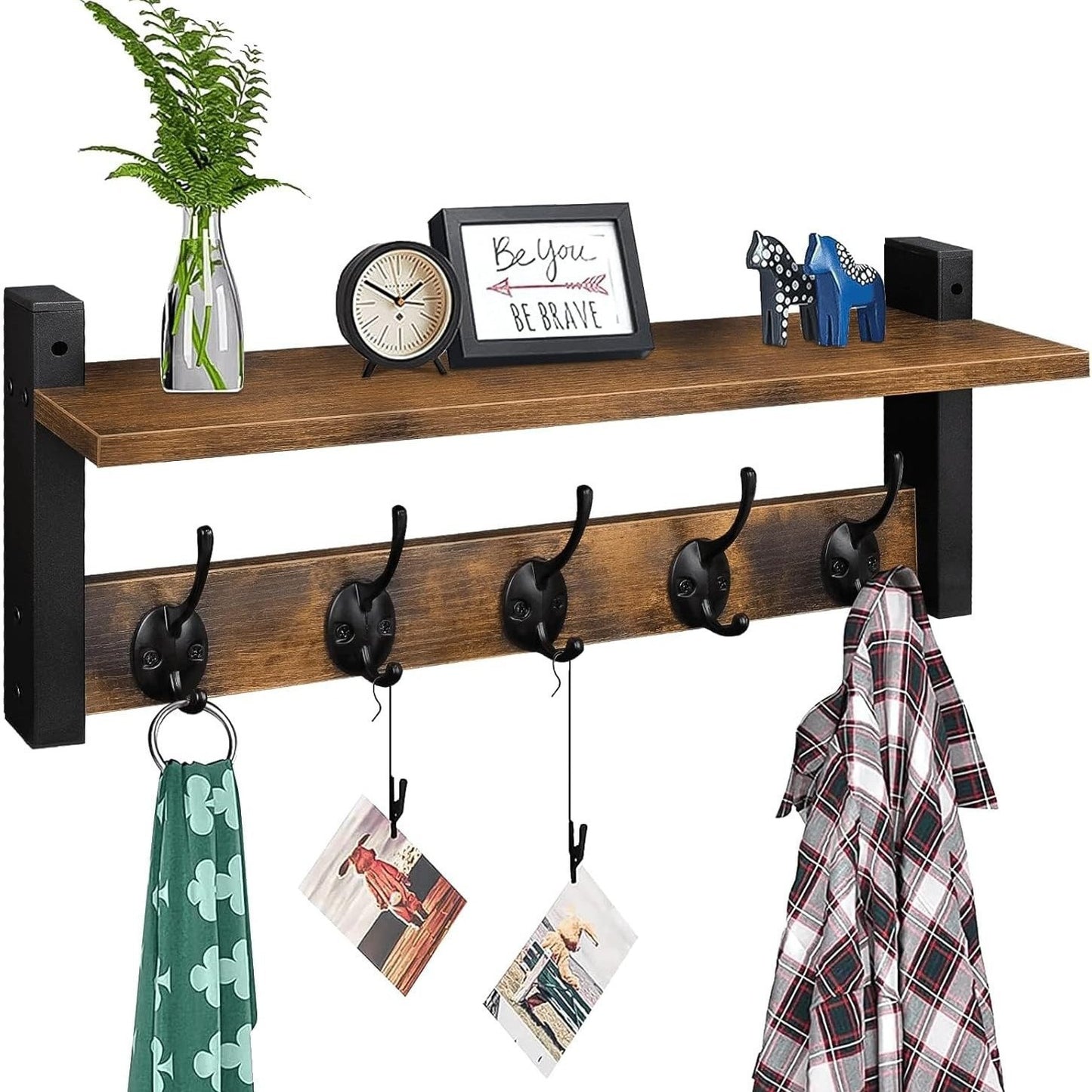 Wandgarderobe mit Ablage Brehn