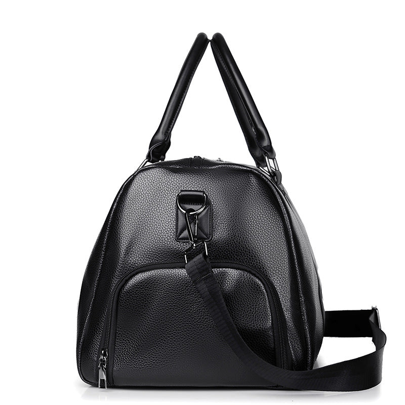 Premium Leder Reise Duffle Bag Brehn