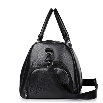 Premium Leder Wochenend-Duffel Bag Brehn