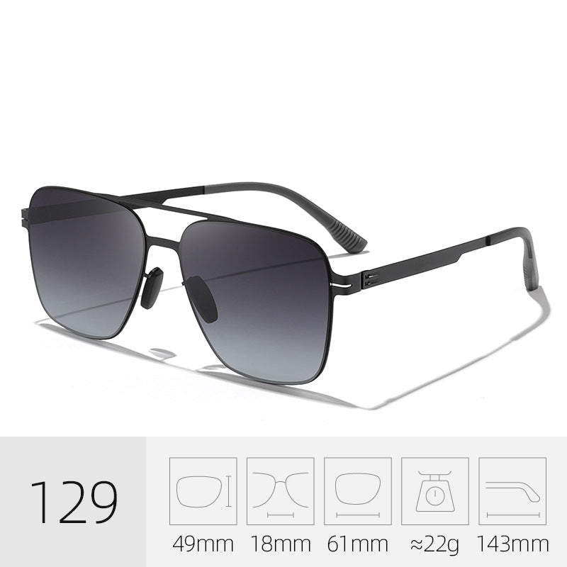 Premium Breite Rahmen Sonnenbrille Brehn