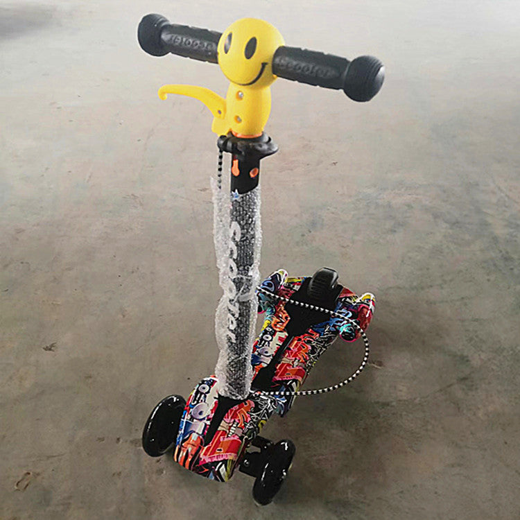 LED-beleuchteter Trick Scooter Brehn