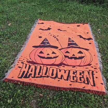 Halloween-Themen-Wurfdecke