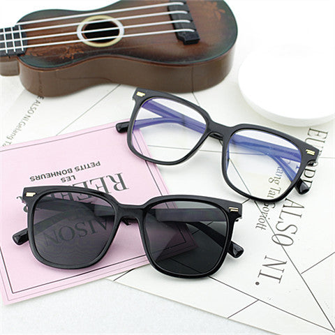 Damen modische oversized Sonnenbrille mit eckigem Rahmen und UV-Schutz Brehn