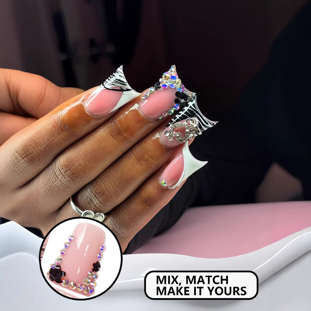 Elegante Nagelkunst Brehn