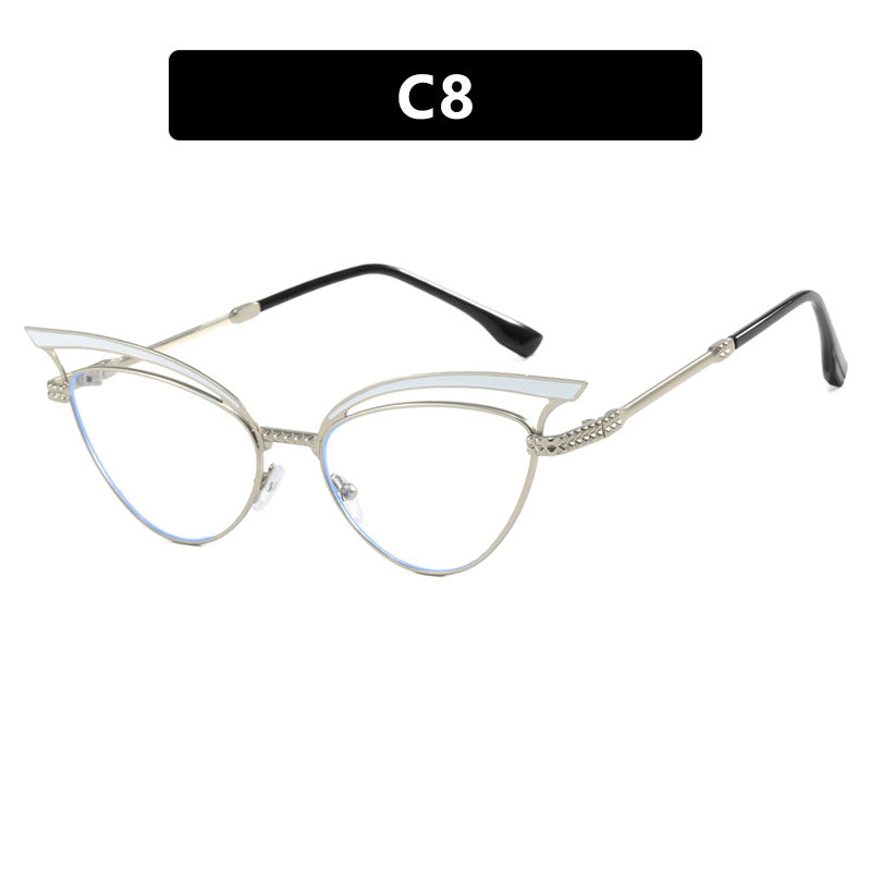Damen Cat-Eye Brille mit filigranem Designelement Brehn