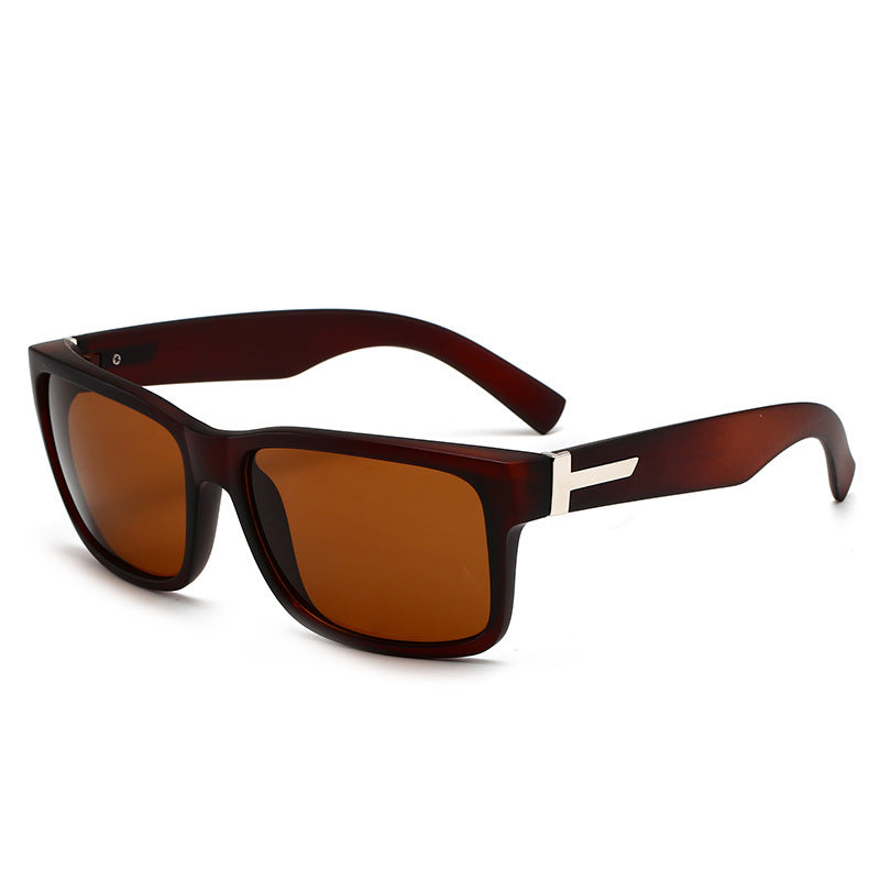Damen Stylische Sonnenbrille mit markantem Rahmen Brehn