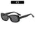 Vintage-inspirierte stilvolle rechteckige Sonnenbrille