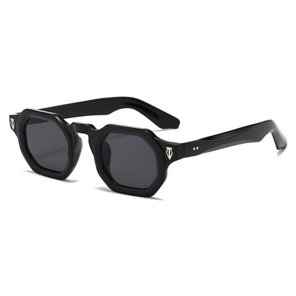 Moderne achteckige Rahmen Sonnenbrille Brehn