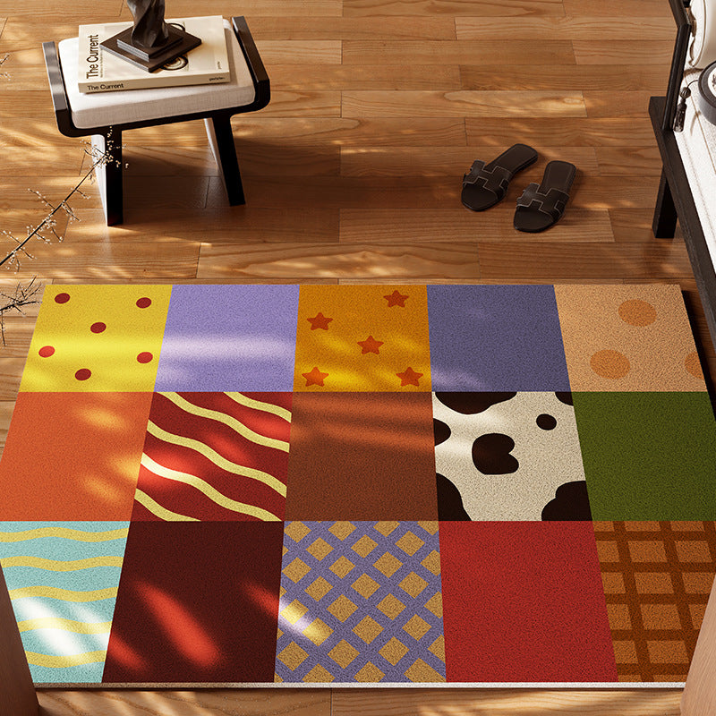 Geometrischer Musterbereichsteppich