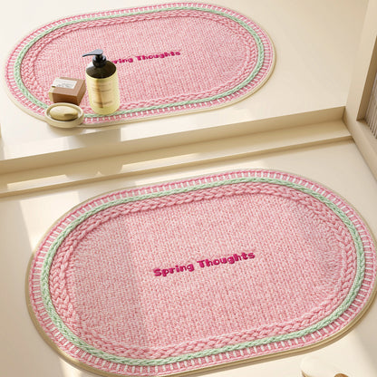 Herz-Muster Badezimmermatte Brehn