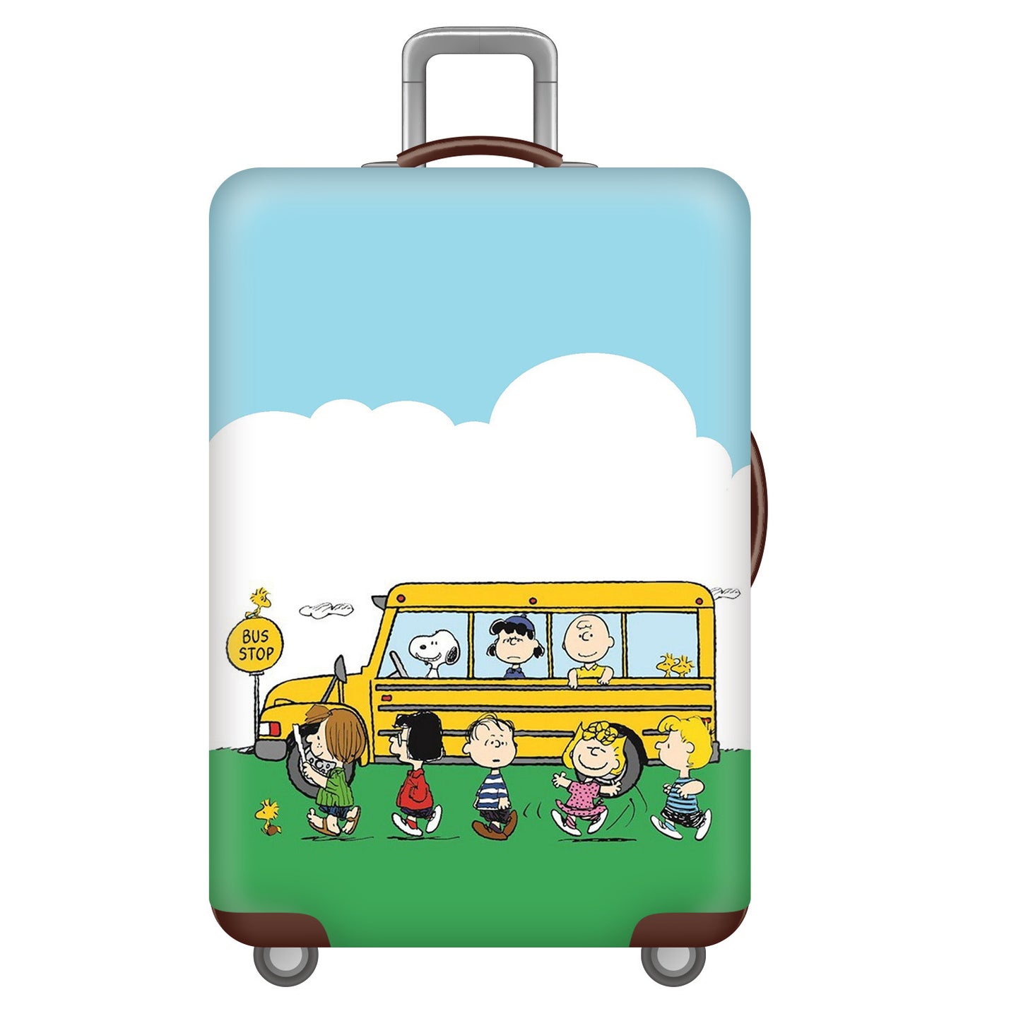 Damen Hartschalenreisekoffer mit süßem Snoopy-Design Brehn