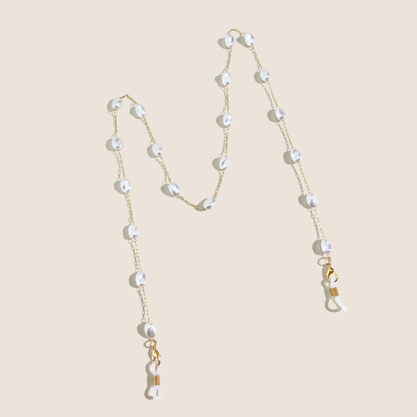 Elegante mit Perlen akzentuierte Brillenketten Brehn